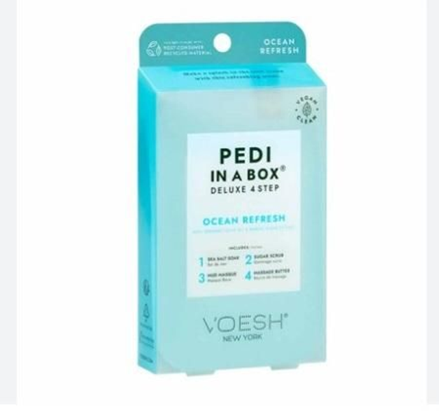 Voesh Ocean Refresh 4 step pedi in a box