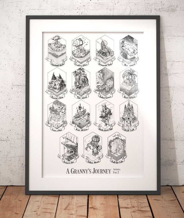 Conte - Le voyage de Mère-Grand - partie 2