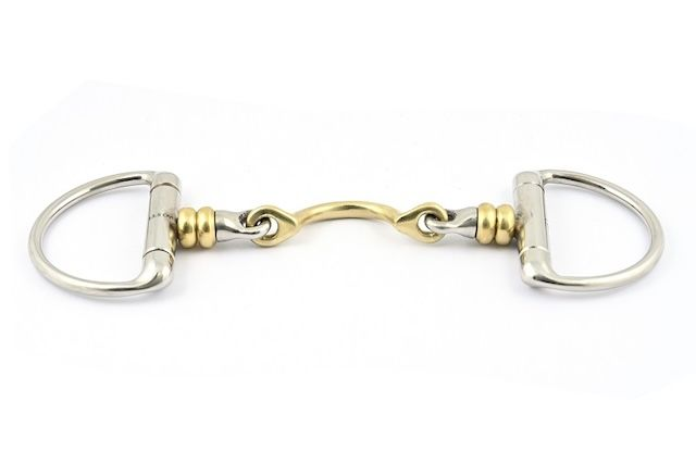 Mors JUMP'IN olives double brisure à passage de langue à rouleaux