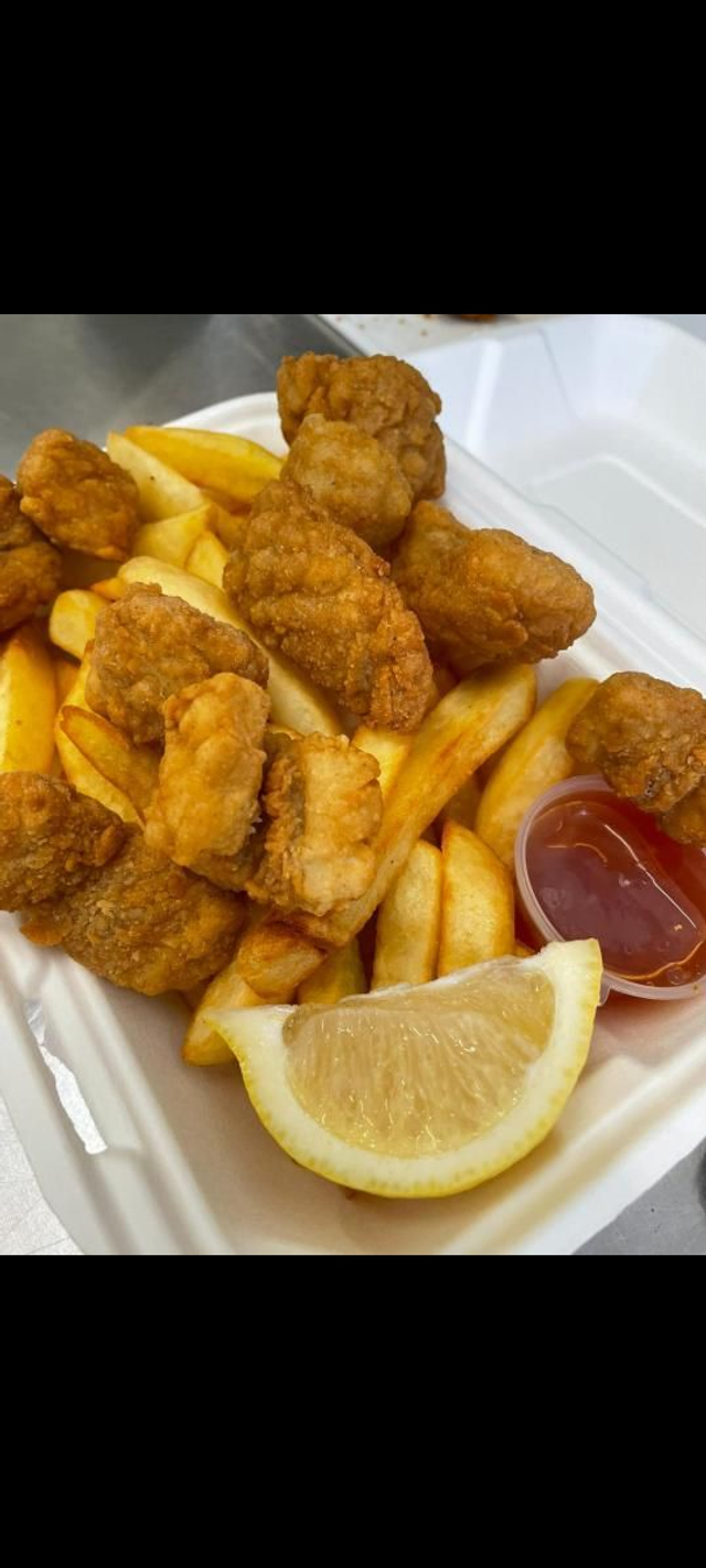 Scampi &amp; Chips