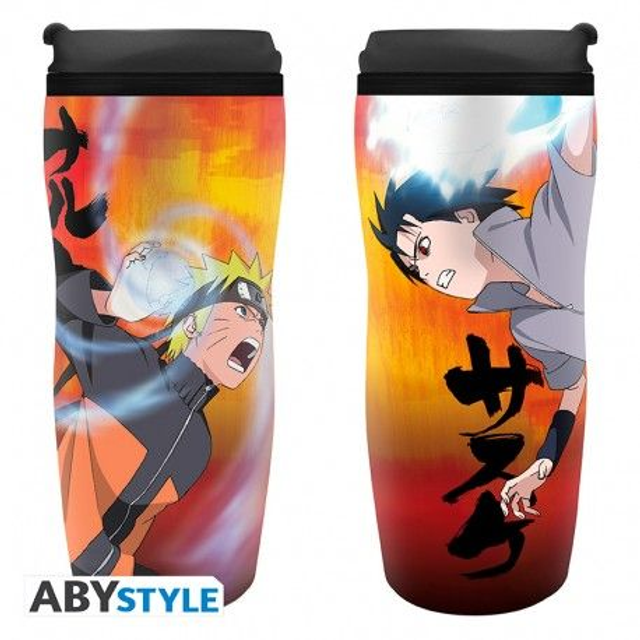 Naruto Shippuden: Naruto vs Sasuke Travel Mug