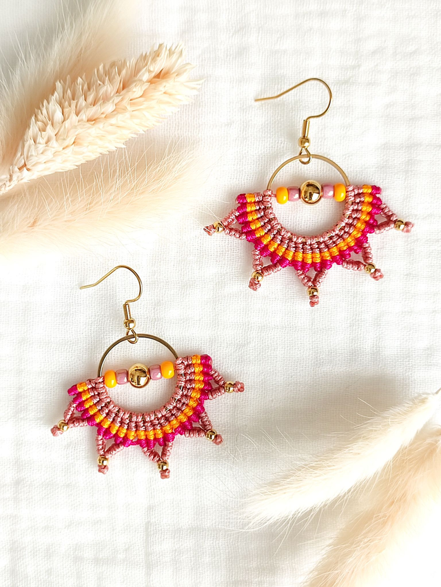 Boucles d&#039;oreilles &quot;KEMI&quot; - Doré