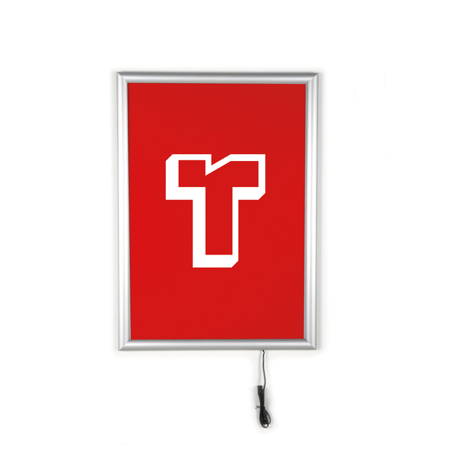 Moldura LED alumínio anodizado