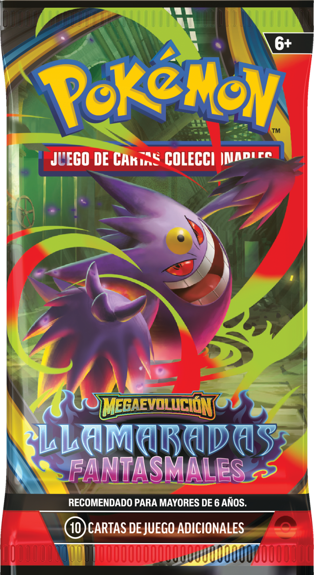 Sobre Mega Evolución Llamaradas Fantasmales (ESPAÑOL)