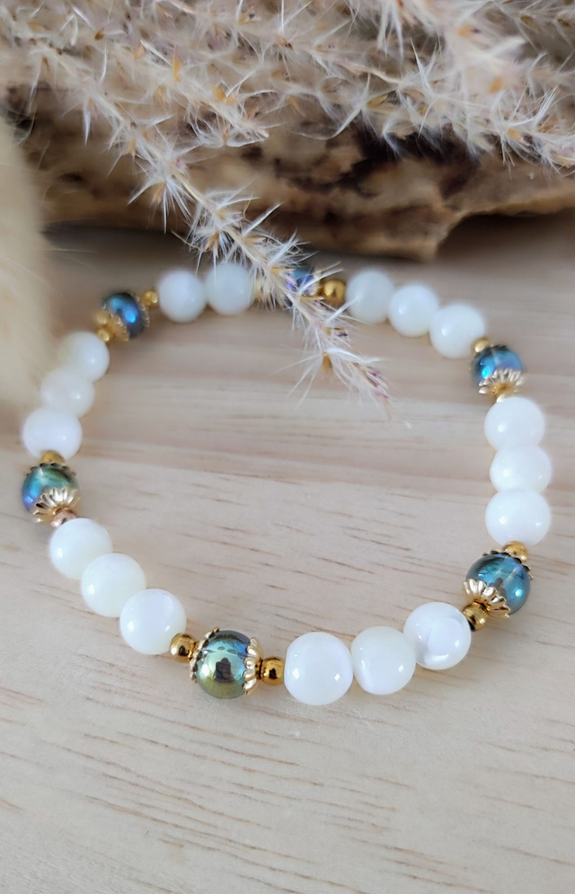 Bracelet "Mère des Perles" en Nacre