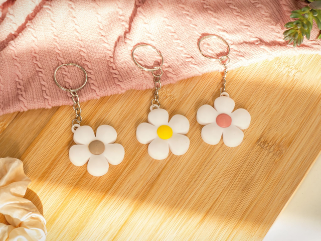 Porte-clés Marguerite