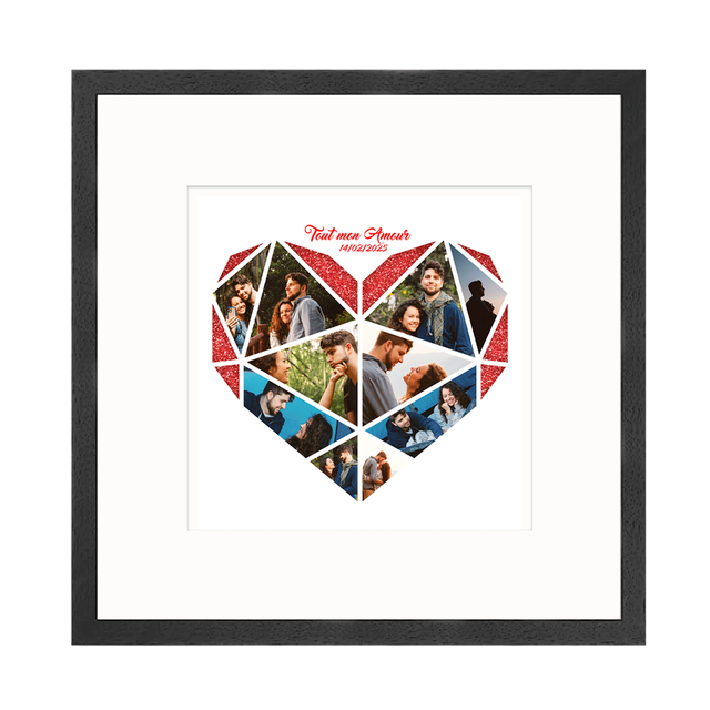 Tableau Coeur Brillant