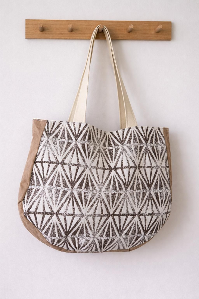 Sac Fourre-tout "marron givré "