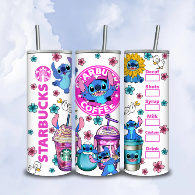 Tumbler Starbuck Boisson Stitch 