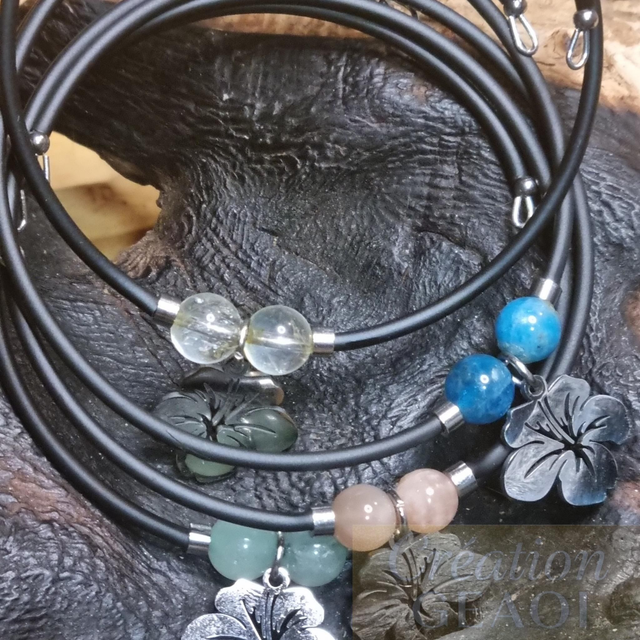 Hibiscus Apatite bleue