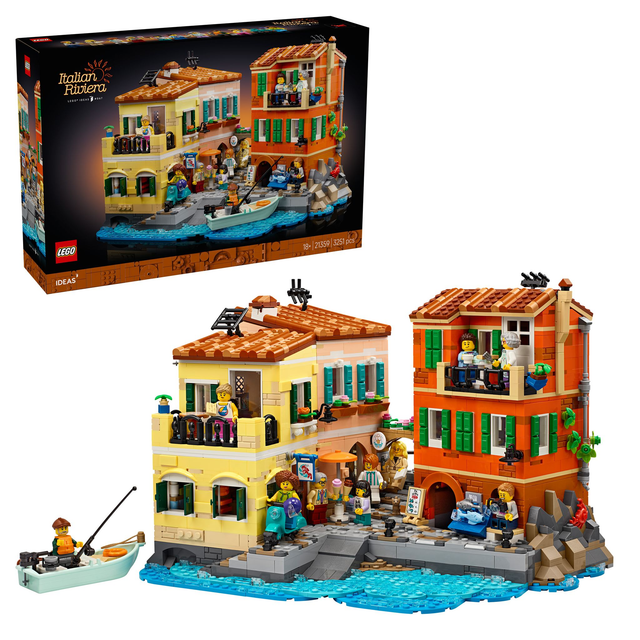 LEGO 21359 Ideas Die Italienische Riviera