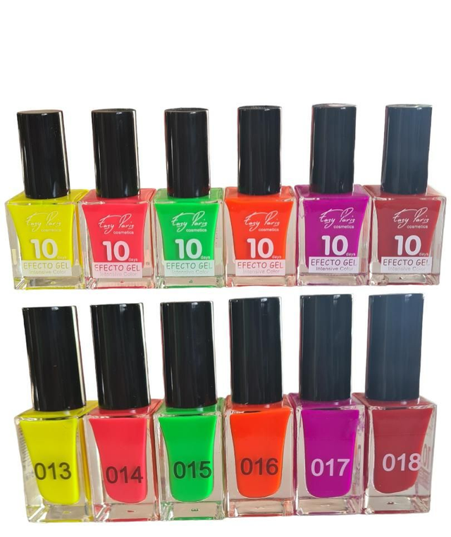 Vernis à ongles tenue 10 jours – 6 couleurs