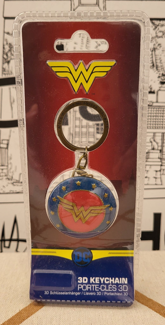Porte clef 3D Wonder Woman DC Comics
