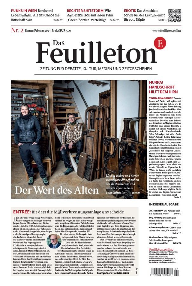 Einzelbestellung Ausgabe 2 - Jan/Feb 2024 inkl. Postversand