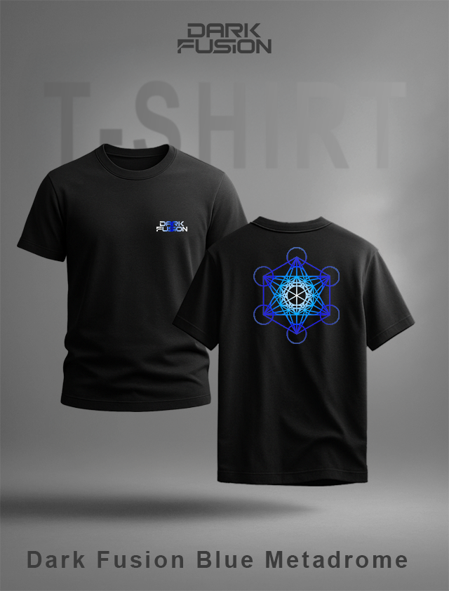  Dark Fusions branded T-shirt Metatron's Cube