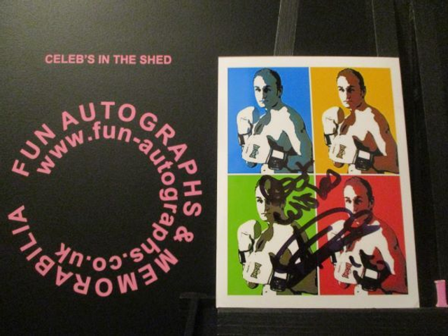 Azran 'Casanova' Qasid Authentic Autographed 6x4.5 Pop Art Limited Edition (1)