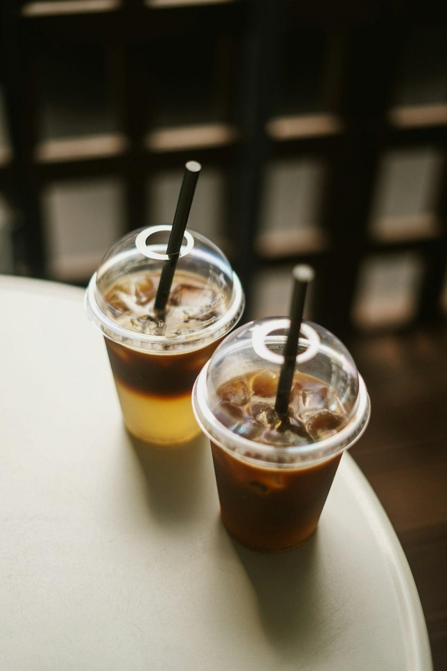 Iced coffee