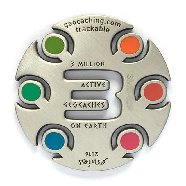3Mio  Geocaches-geocoin
