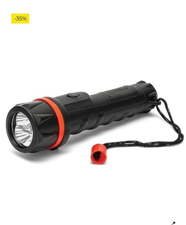 Linterna de 3 LED en Goma hiperresistente