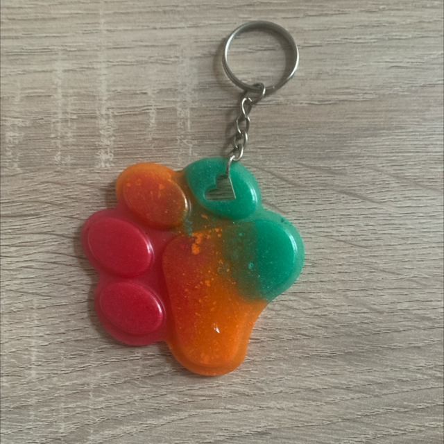 Porte-clés grande patte