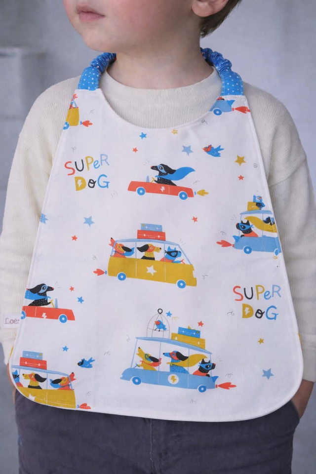 Serviette élastiquée super dog