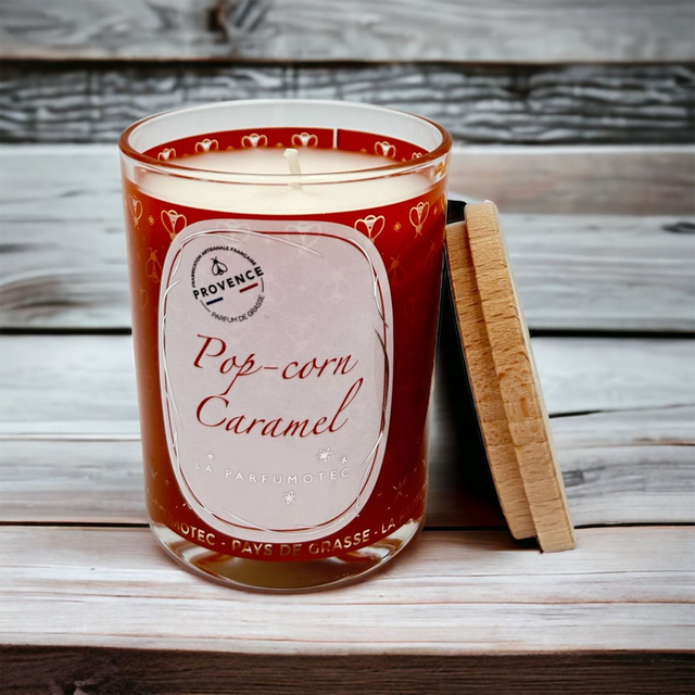 Bougie Pop-Corn Caramel 