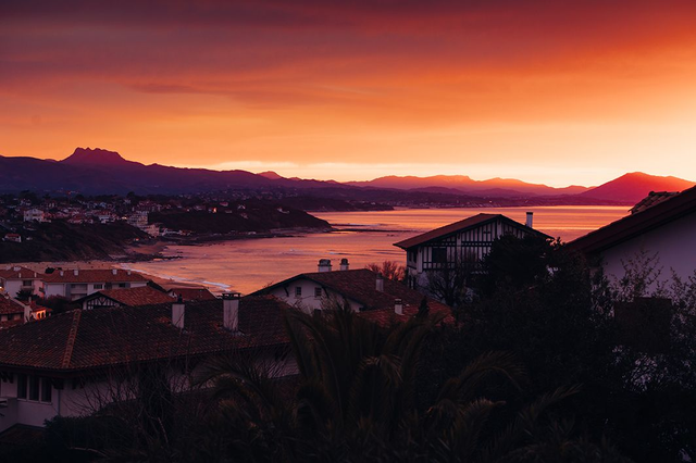 Bidart - lumière d'hiver