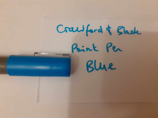 Zelebs in shed CHOOSE YOUR MARKER Crawford &amp; Black Paint Pen BLUE