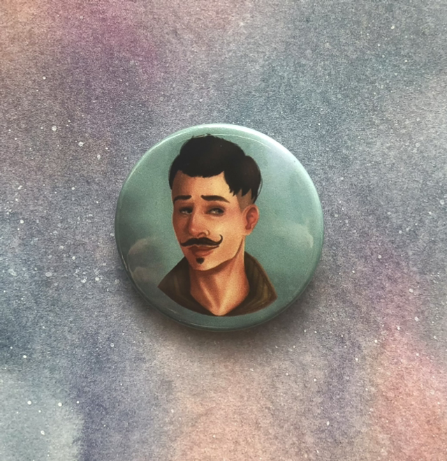Dragon Age - Dorian Pavus Button-B27