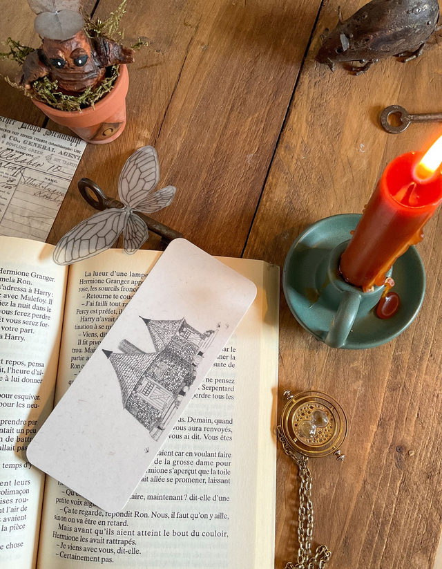 La cabane de Hagrid - marque-page