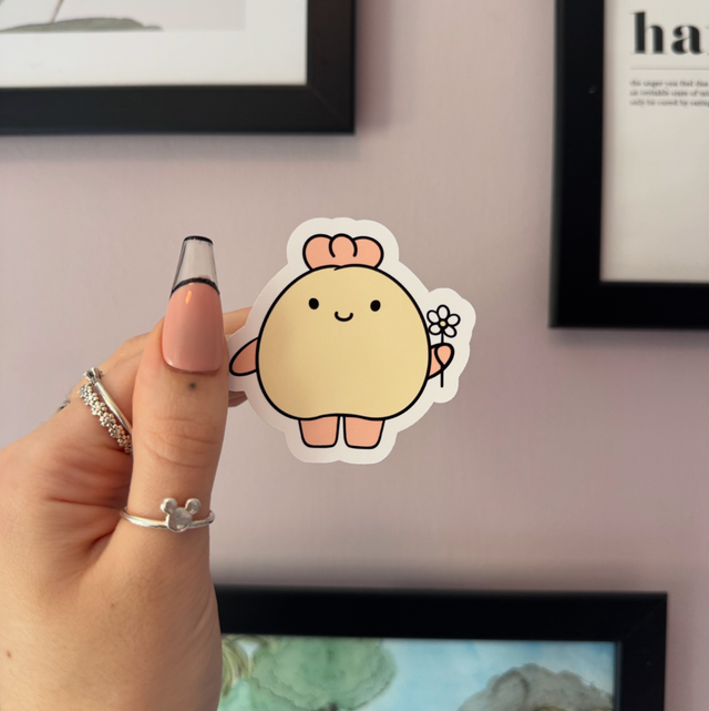 Peachlet Sticker