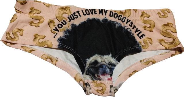 Culotte humour chien TU (Fringoo) 
