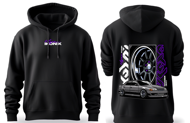 Premium Black Hoodie | Chaser