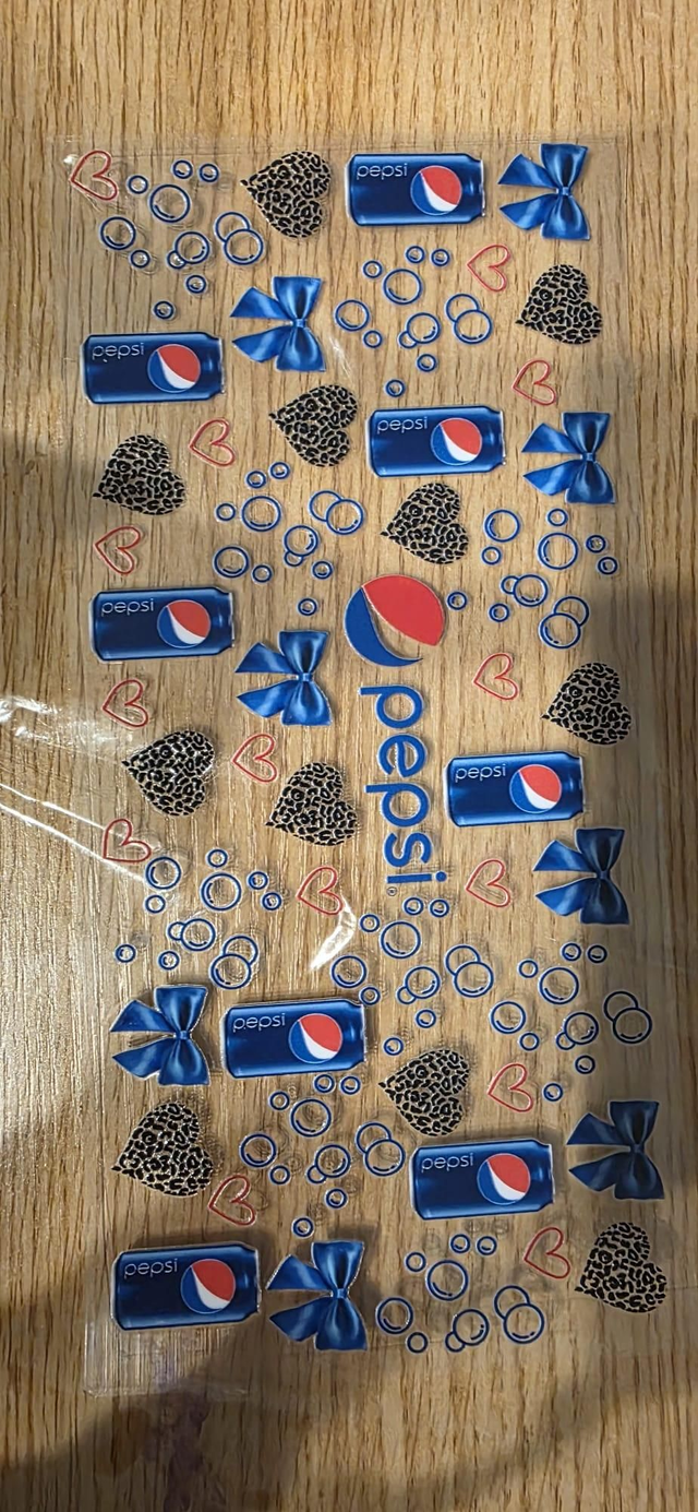 Pepsi Blue Bows