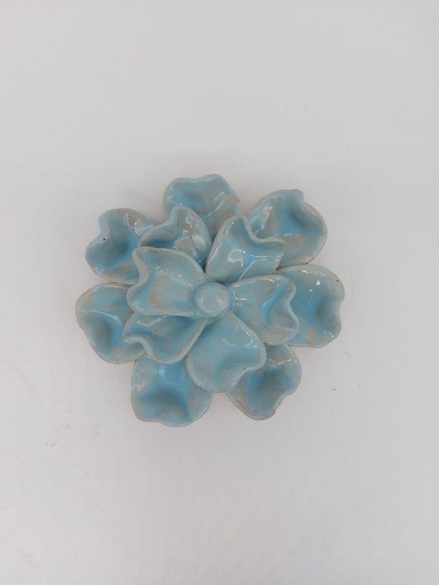 Ceramic Flower Wall Hanger