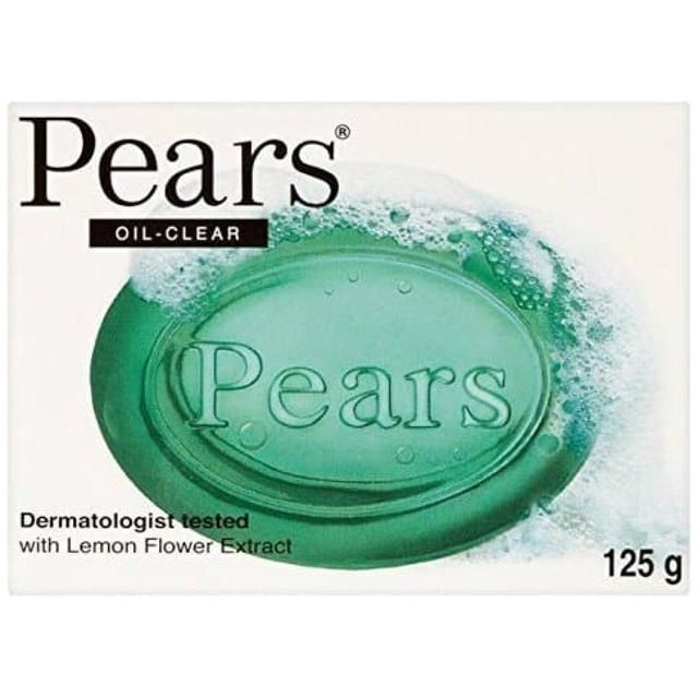 Pears Oil Clear Soap Lemon Flower