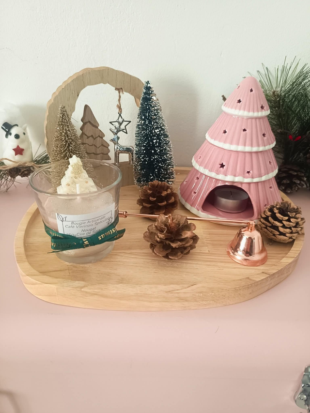 Bougie Artisanale &quot;Café Viennois Spéculos Nougat&quot;