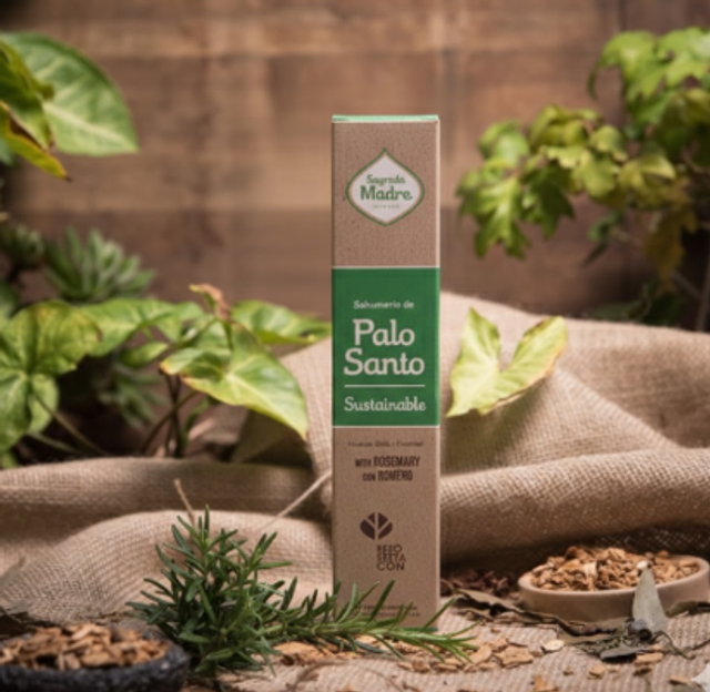 Incienso Palo Santo con Romero