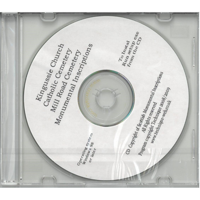 Kingussie, Catholic Cemetery, Inverness-shire CD