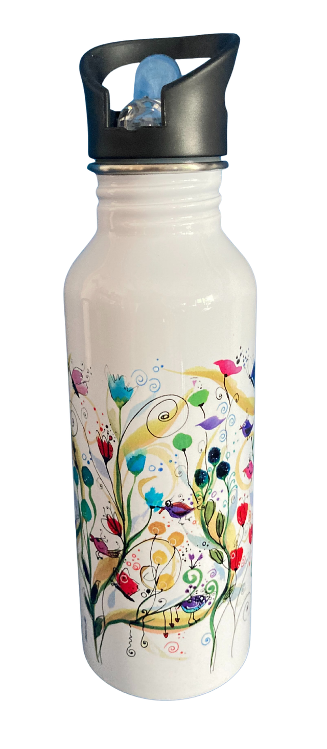 Trinkflasche "Blümchenwiese"