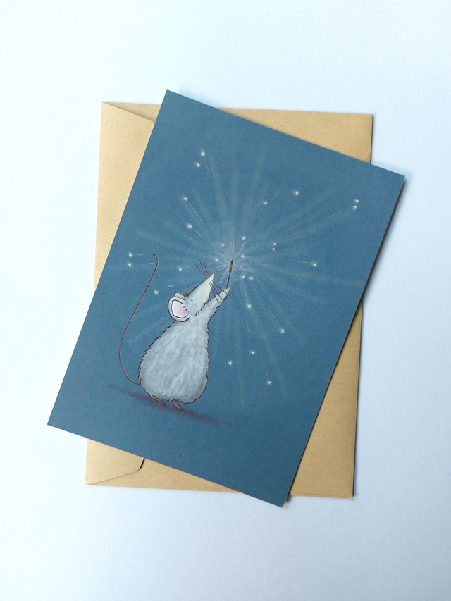 kaart muis met sterretje