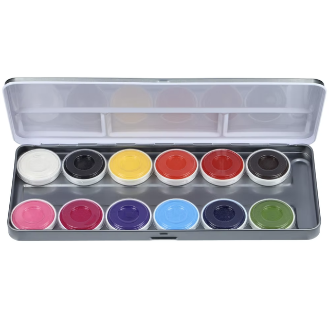 Superstar 12 Farben Palette - Sparling Faces by Svetlana Kelle
