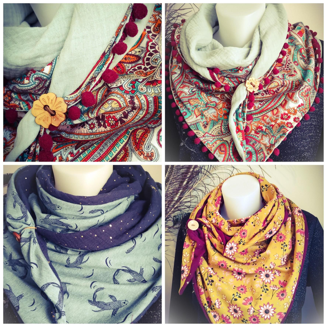 Écharpe chèche SUR MESURE