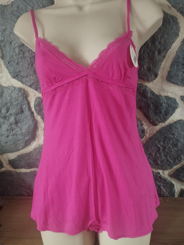 Ensemble caraco shorty rose