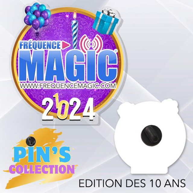 PIN&#039;S 10 ANS N°4 EDITION DES 10 ANS
