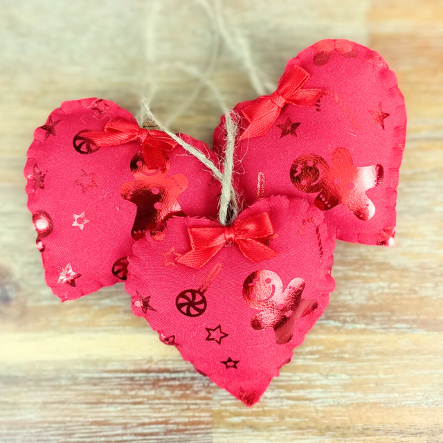 Suspension Coeur &quot;Gourmandises&quot;