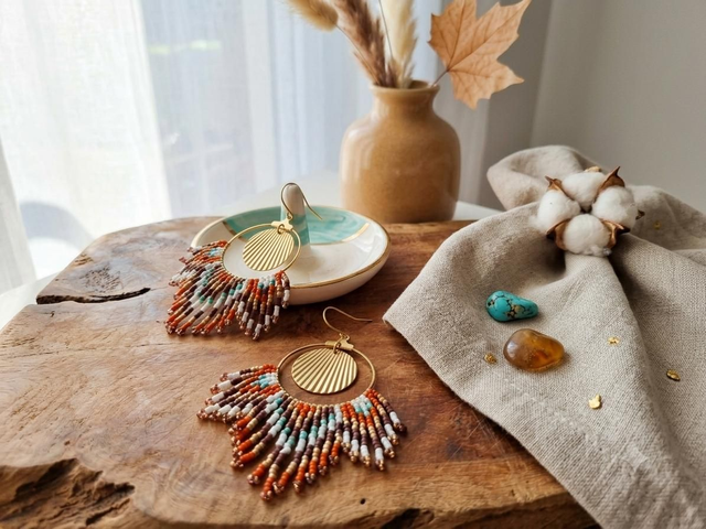 Boucles d'oreilles "Équinoxe"
