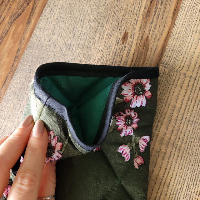 Pochette pour livre Fleurs