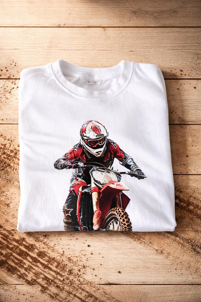 T-shirt Moto Cross