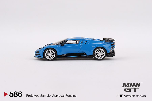MGT00586 Mini GT 1/64 Bugatti Centodieci Blu Bugatti (LHD)